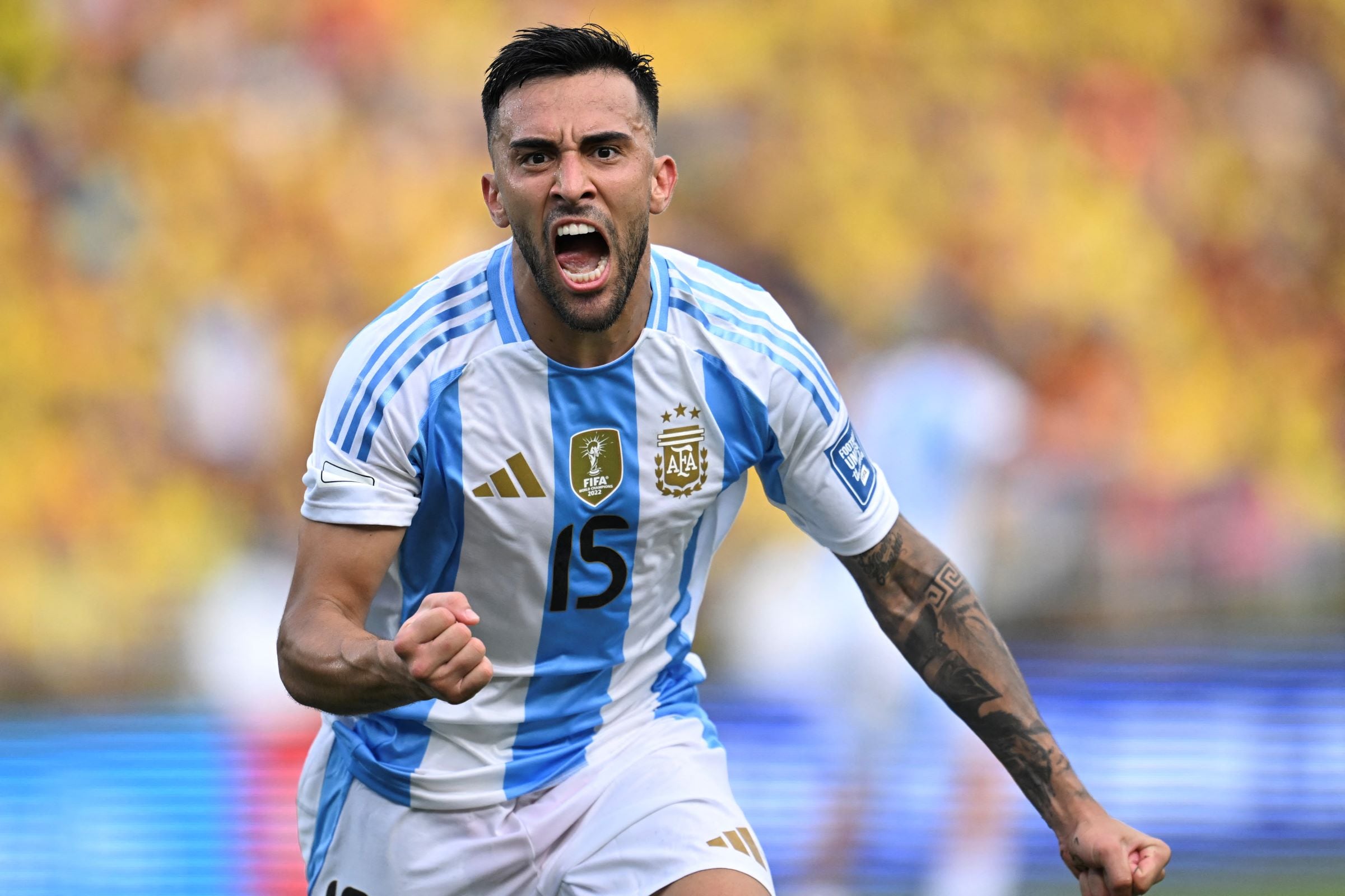 Nico grita el empate con alma y vida