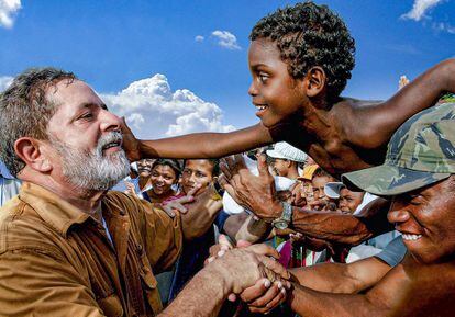 Lula por Ricardo Stuckert, el maestro de la fotografía que lo acompaña desde siempre.