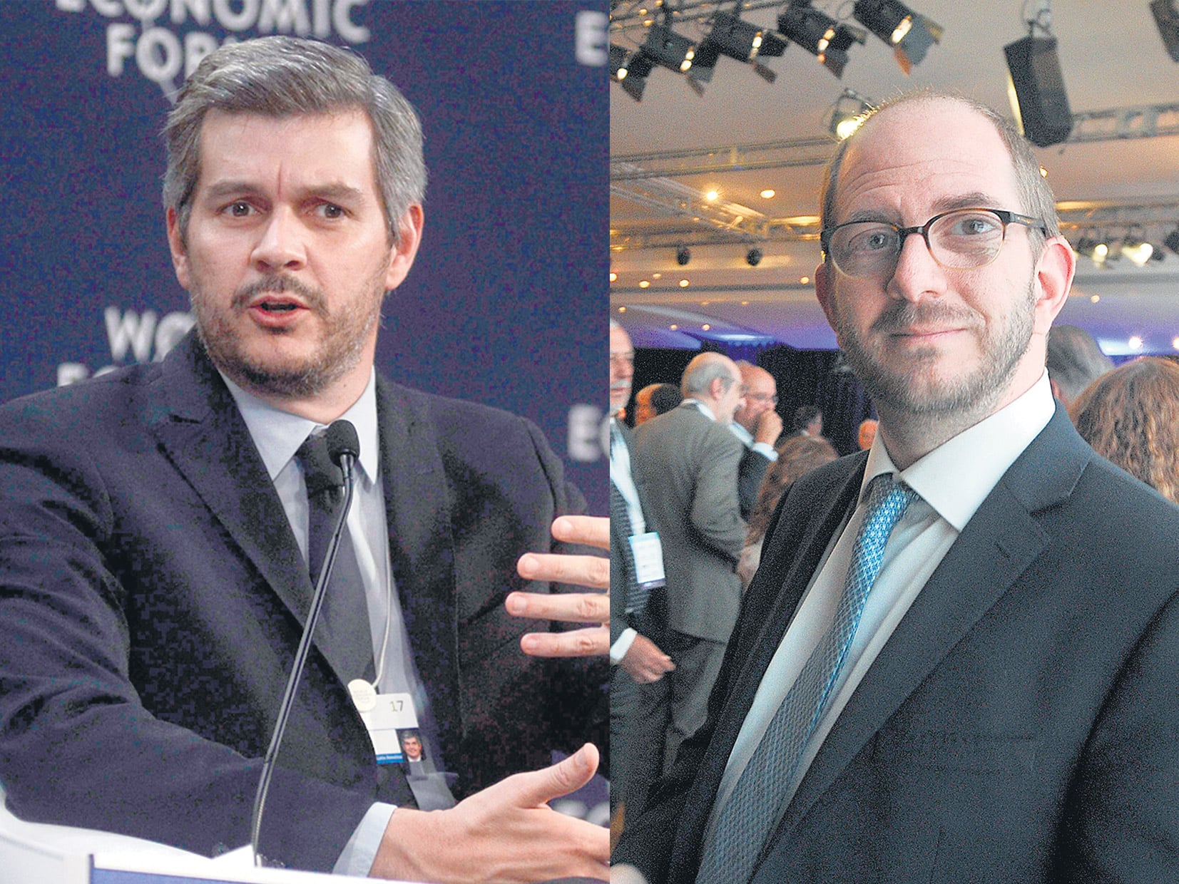 El jefe de Gabinete, Marcos Peña, y el secretario de Comercio, Miguel Braun, vinculados a La Anónima.