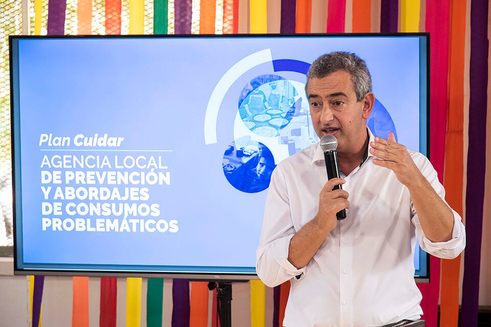 El intendente Javkin dijo que "la problemática del consumo es enorme en la ciudad".