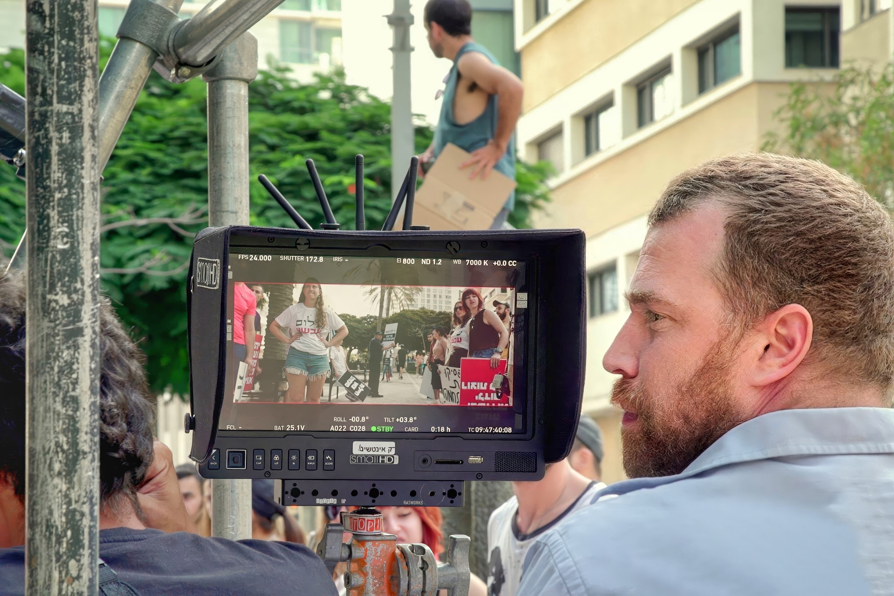 "Era muy importante para mí poder rodar en locaciones reales, filmar en las calles", dice el realizador