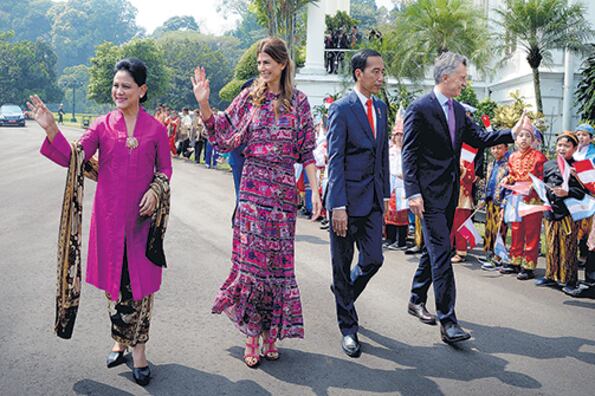 Mauricio Macri firmó acuerdos con Joko Widodo.