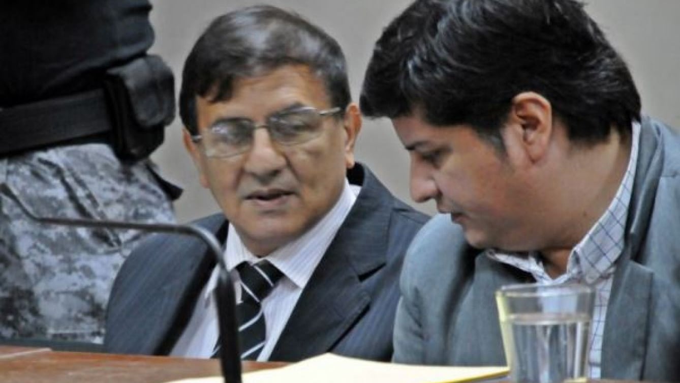 Raúl Reynoso, en el primer juicio oral. 