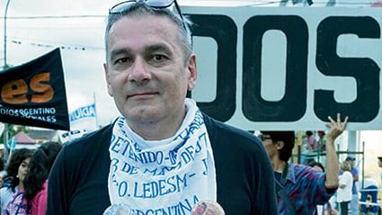 Ricardo Arédez, uno de los hijos del intendente de Libertador San Martín.