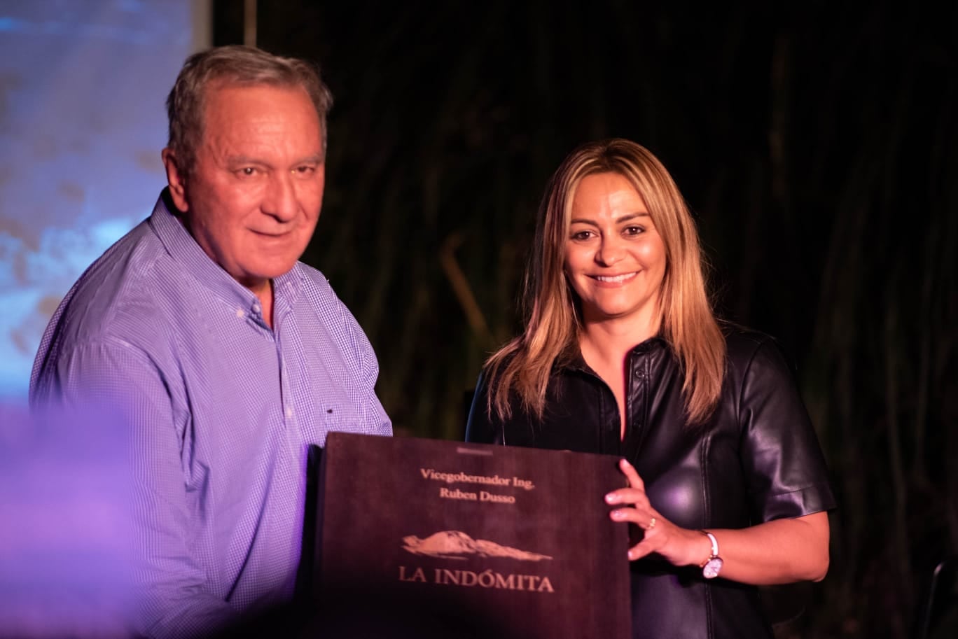 Rubén Dusso y Roxana Paulón.