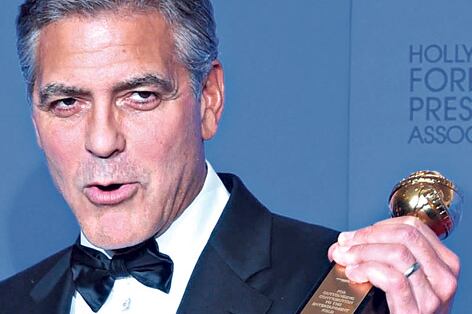 “¿No se supone que usted debería estar gobernando el país?”, ironizó George Clooney refiriéndose a Trump.