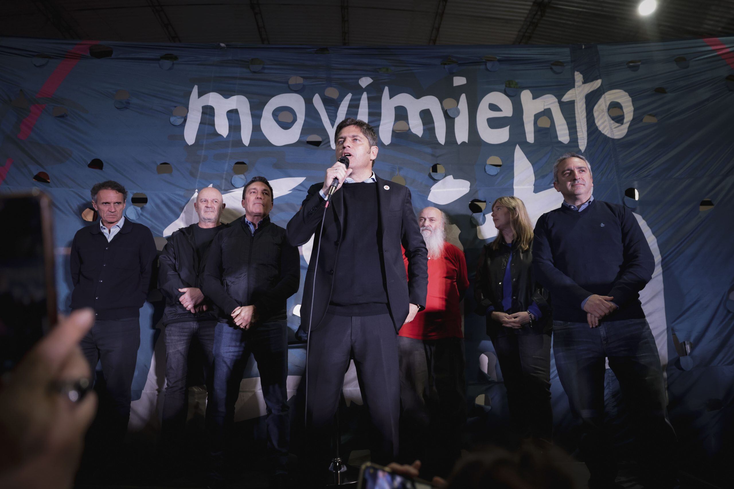 Kicillof encabezó el cierre del plenario del Movimiento Evita en Florencio Varela.