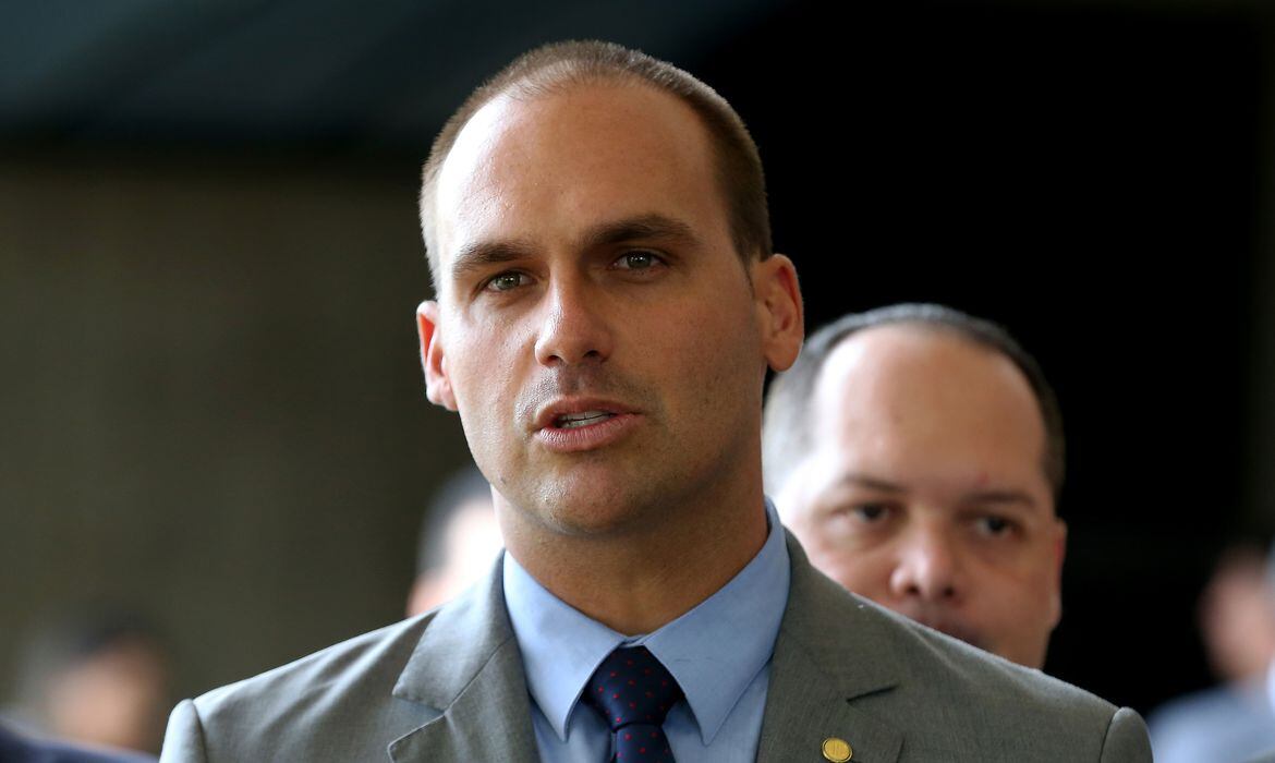 El diputado federal Eduardo Bolsonaro / Wilson Dias, Agencia Brasil