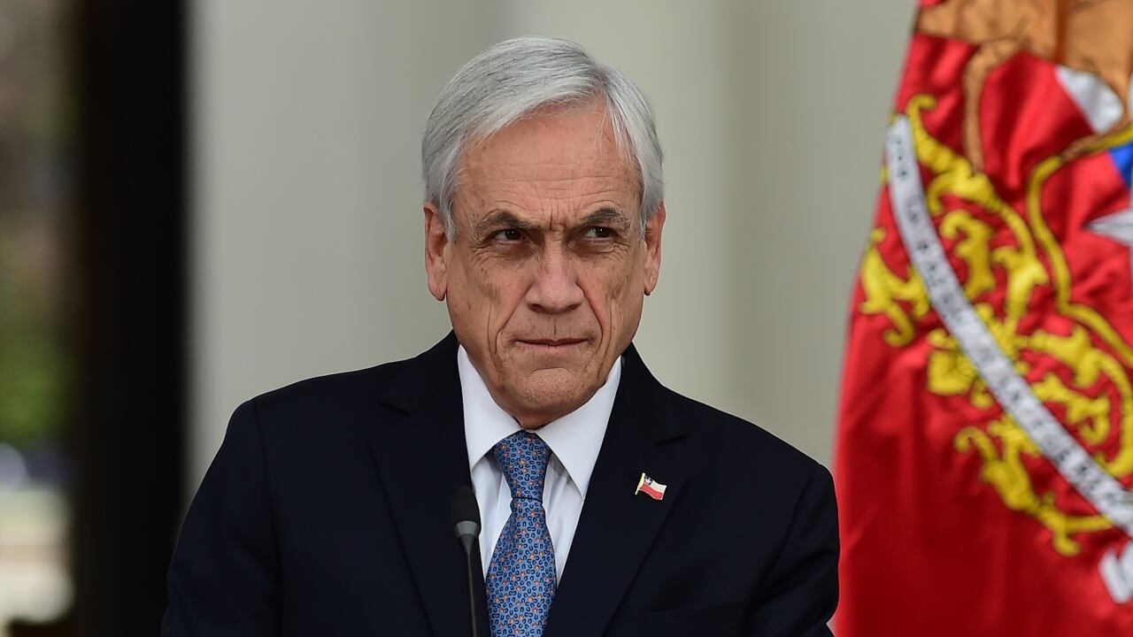 Sebastián Piñera, presidente de Chile. 