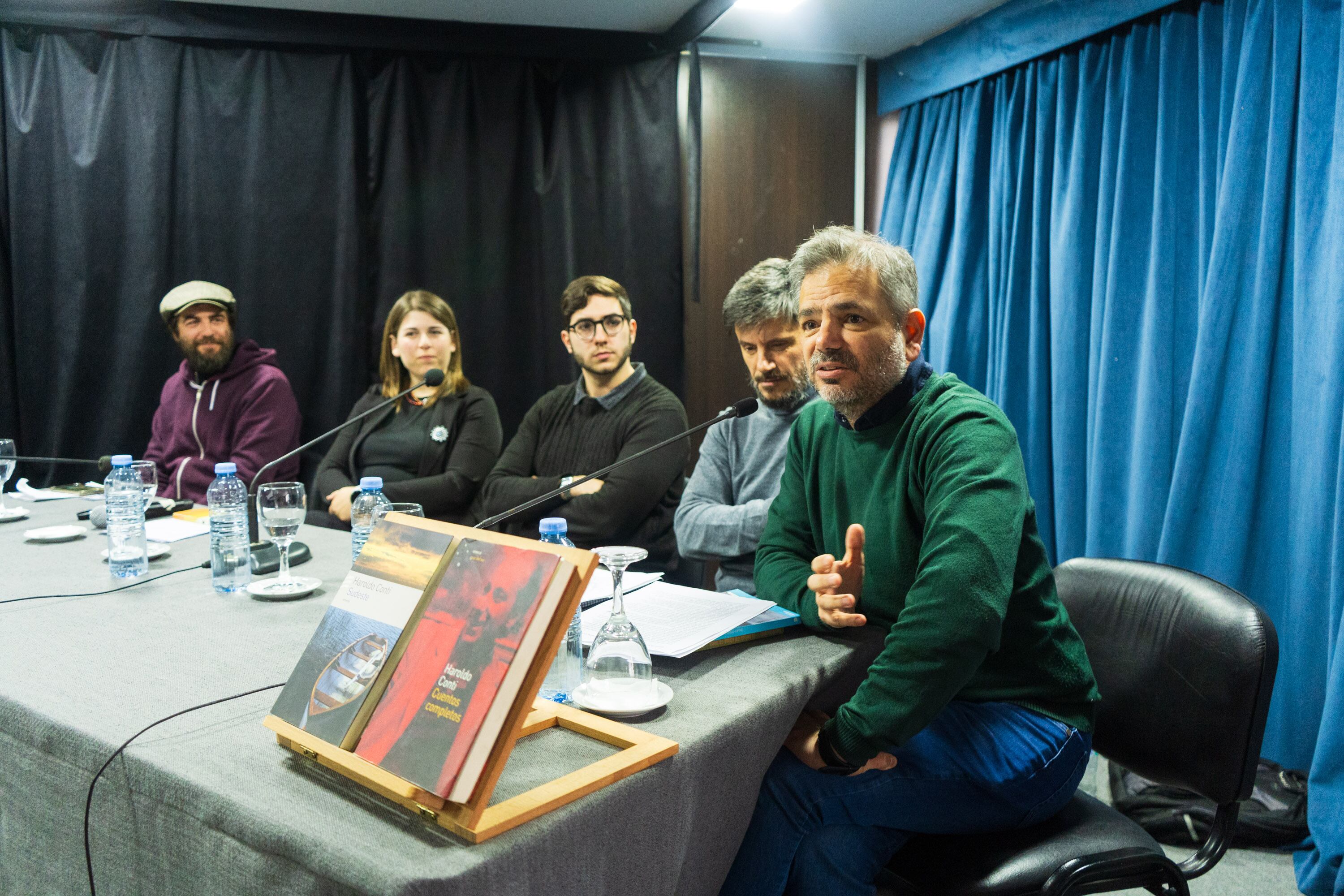 Obra y vida de Conti, en la legislatura bonaerense.
