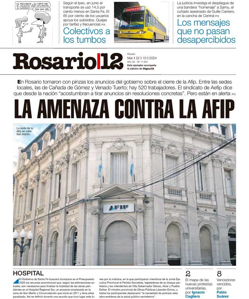 LA AMENAZA CONTRA LA AFIP - 21/10/2024