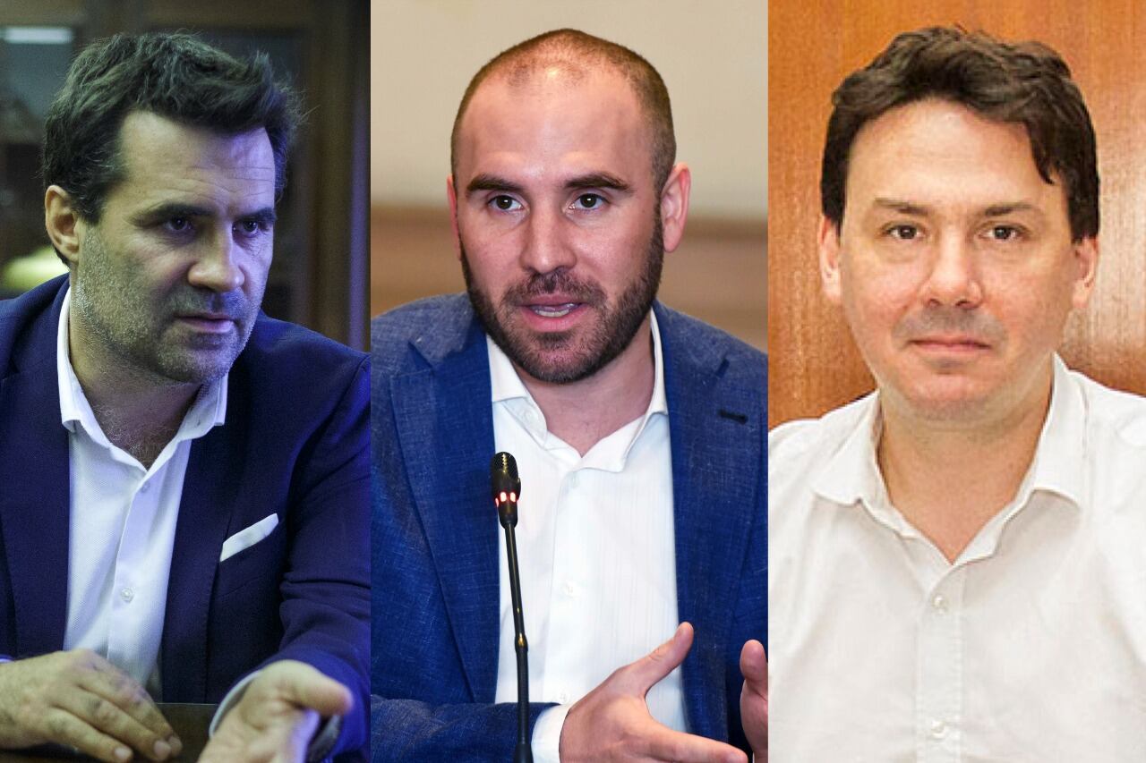 Martínez (secretario de Energía), el titular de Economía, Martín Guzmán y el subsecretario de Energía Eléctrica, Federico Basualdo.