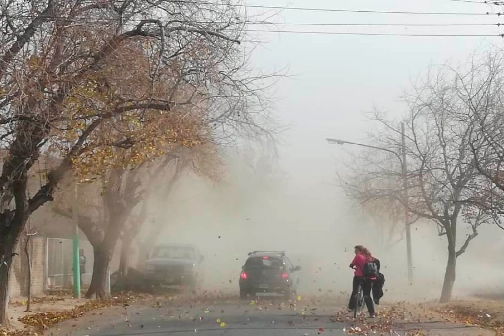 Hay cuatro provincias bajo alerta del SMN por fuertes vientos.