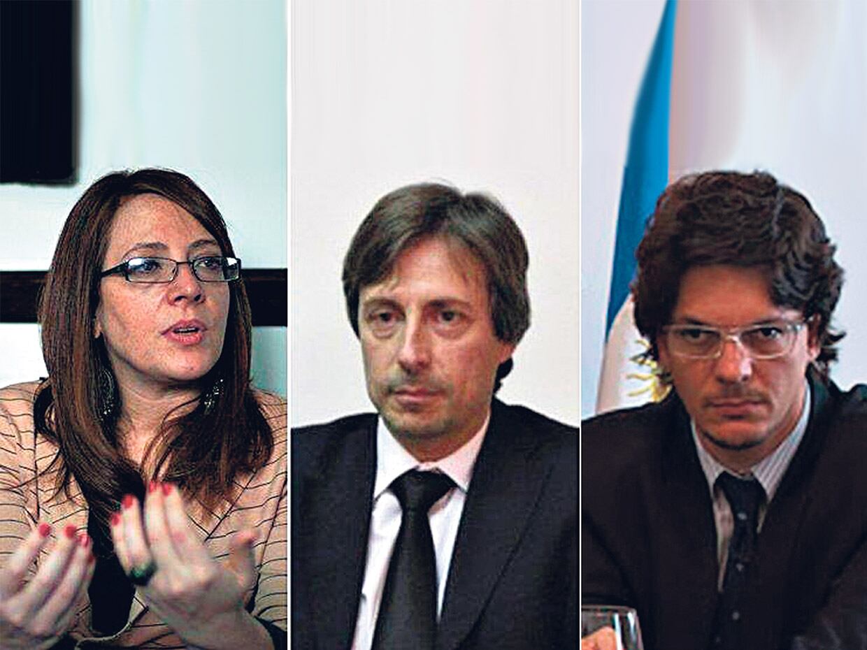 Los fiscales Sabrina Namer, Leonardo Filippini y Roberto Salum reemplazaron al fallecido Nisman.