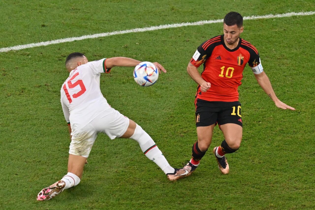 Eden Hazard tuvo un Mundial opaco, lejos de sus noches y tardes de gloria