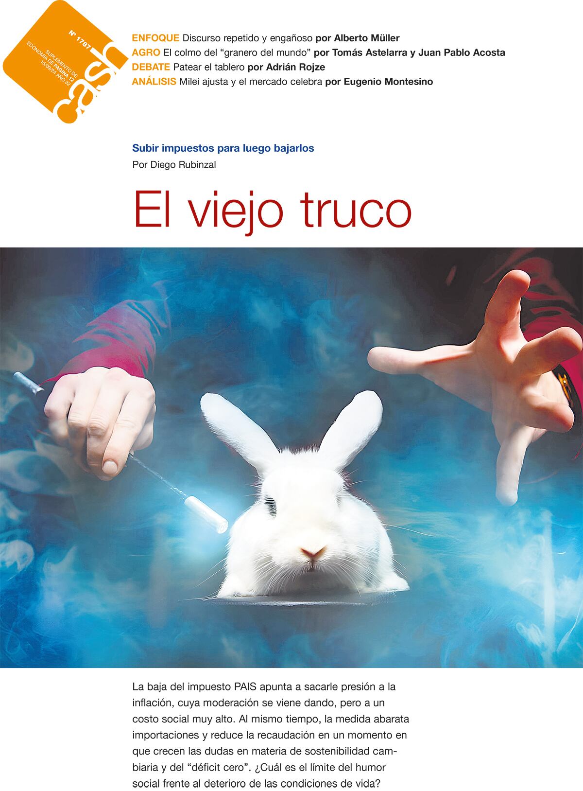 El viejo truco - 13/09/2024