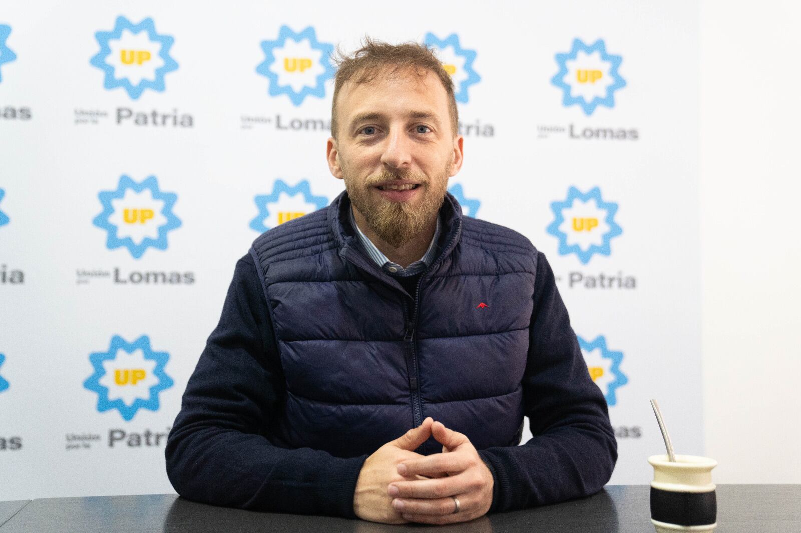 "Nosotros no tocamos el timbre una vez cada cuatro años, estamos en la calle", diferencia Federico Otermín.