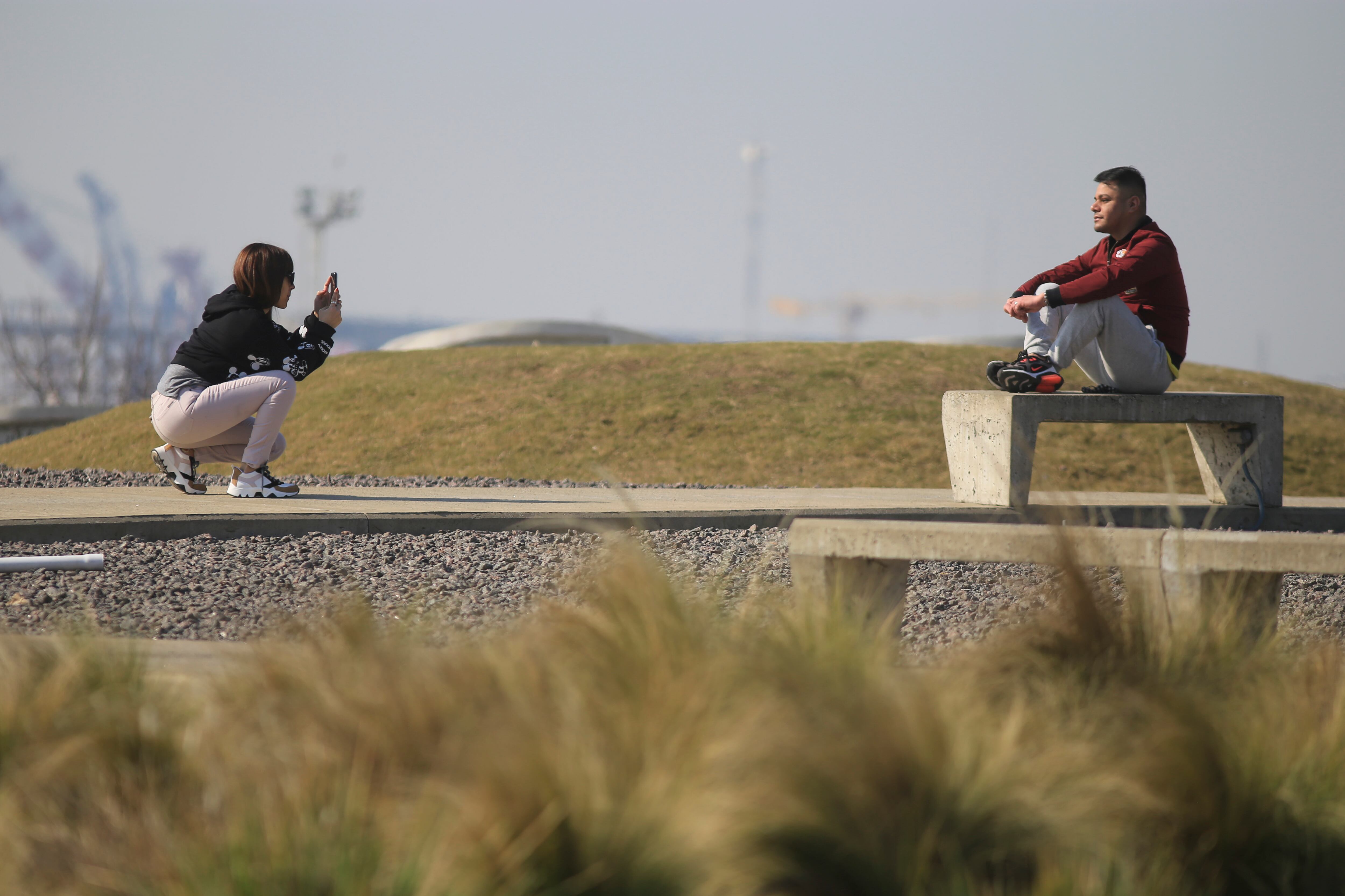 Este domingo la temperatura se mantendrá templada, según el pronóstico del Servicio Meteorológico Nacional.