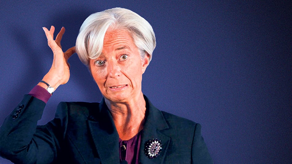 Christine Lagarde, titular del FMI. Los escenarios pesimistas de junio fueron superados por la realidad. Esta vez advierten sobre un probable colapso.