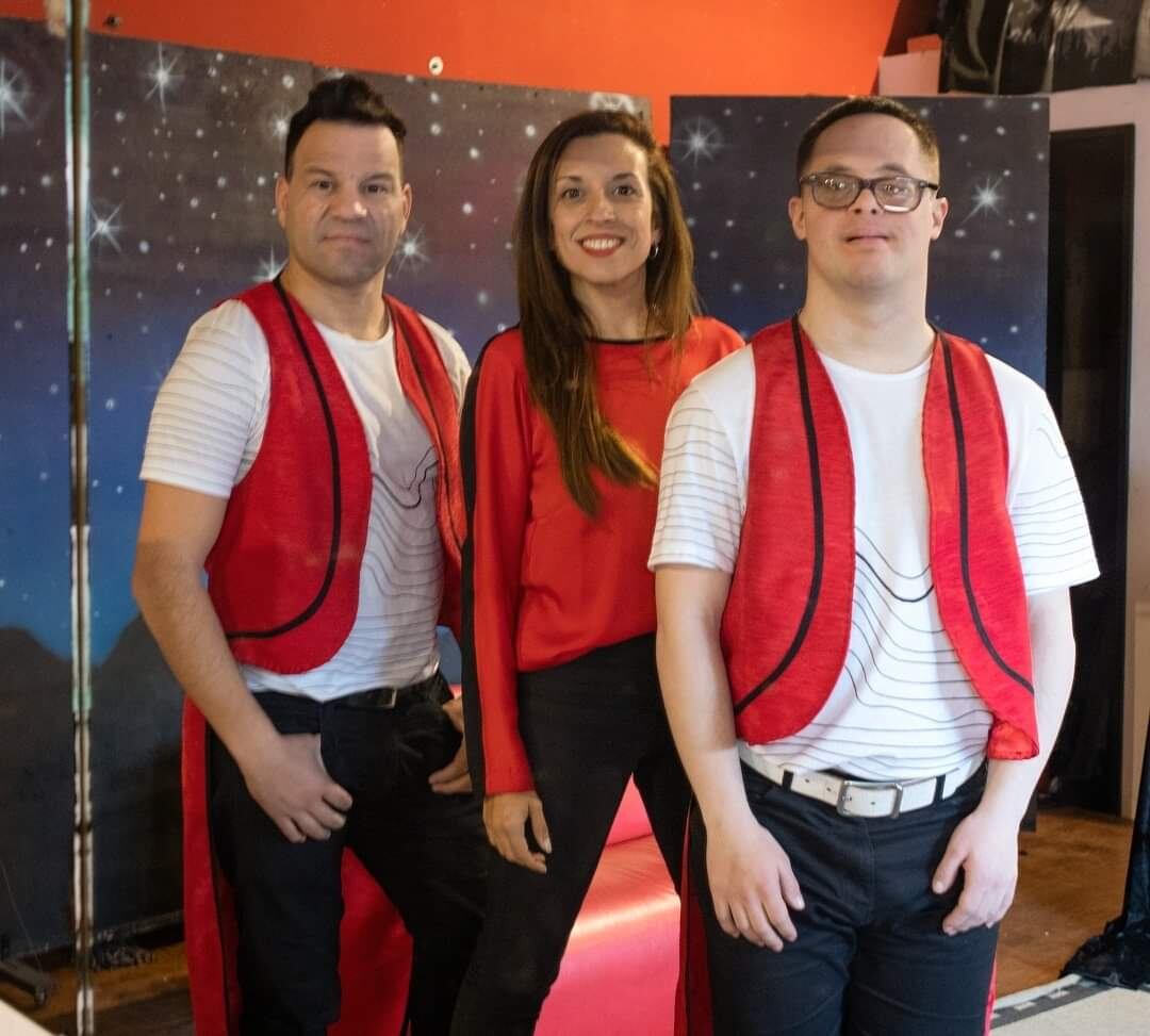 Omar Sauchuk, Cinthia Ávila y Alejandro Cuervo.