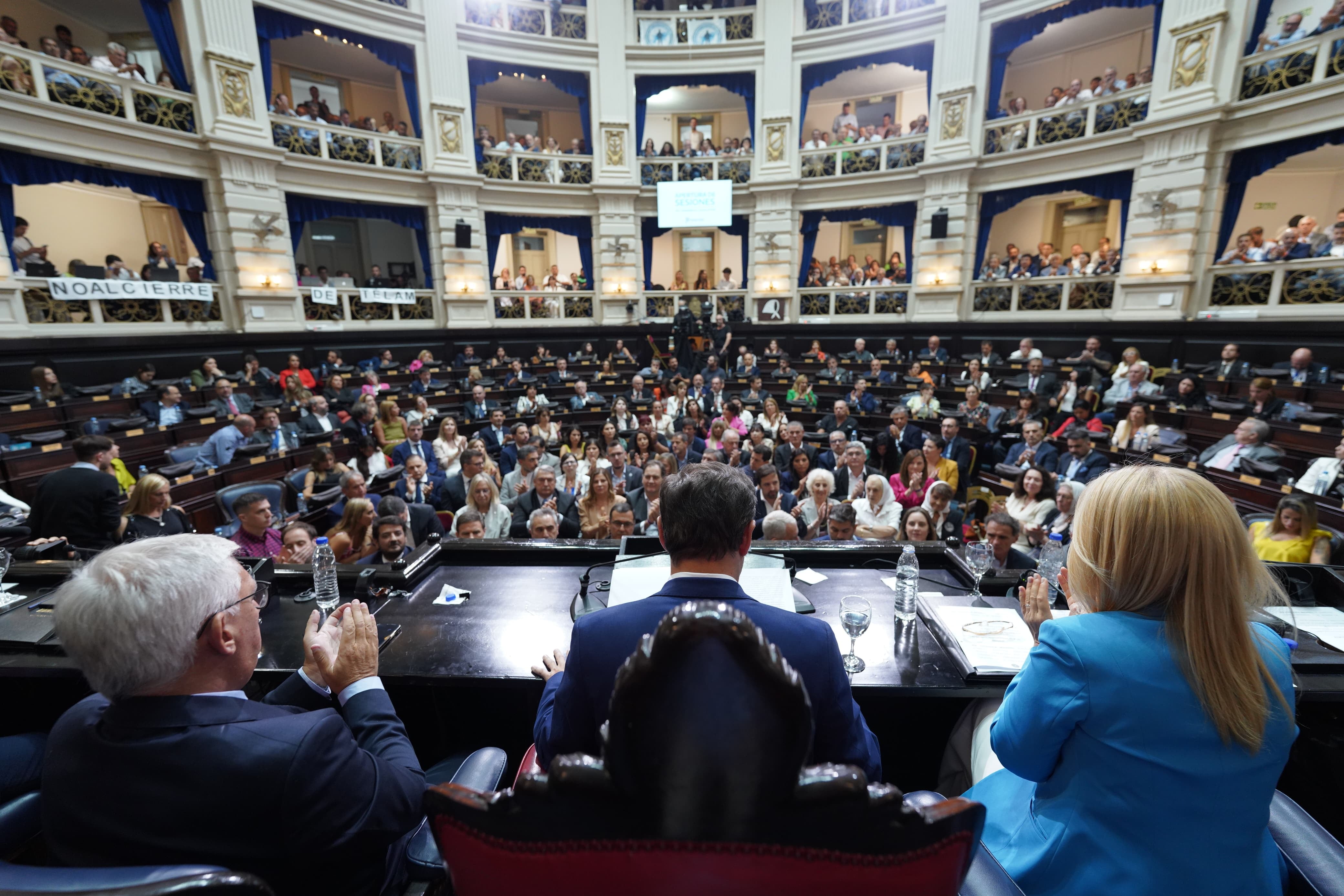 Una parte de la oposición quiere discutir después de que Kicillof brinde su discurso el próximo miércoles.