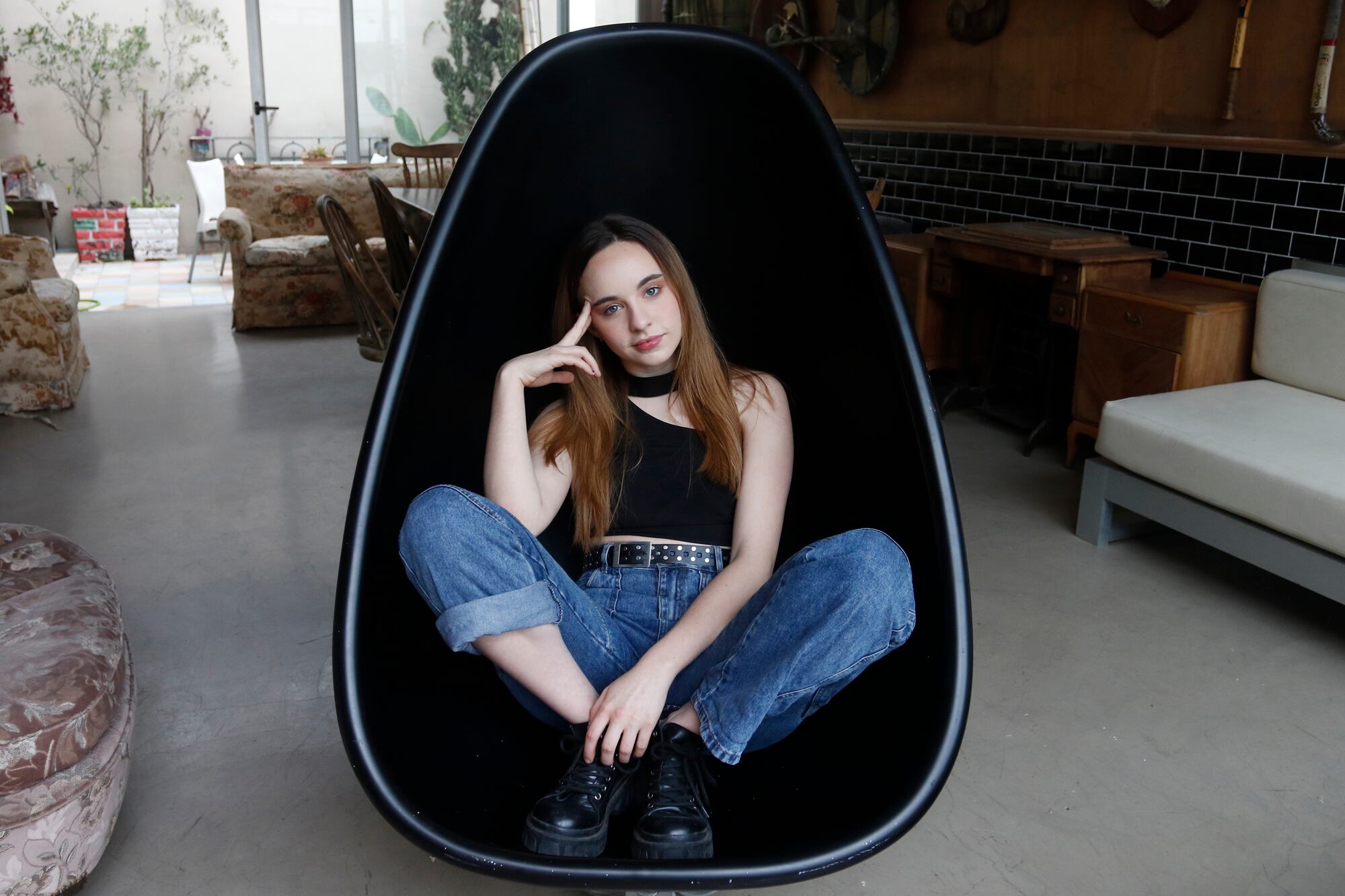 "Mi personaje es muy curioso y me siento relacionada con esa curiosidad", dice Lanata.