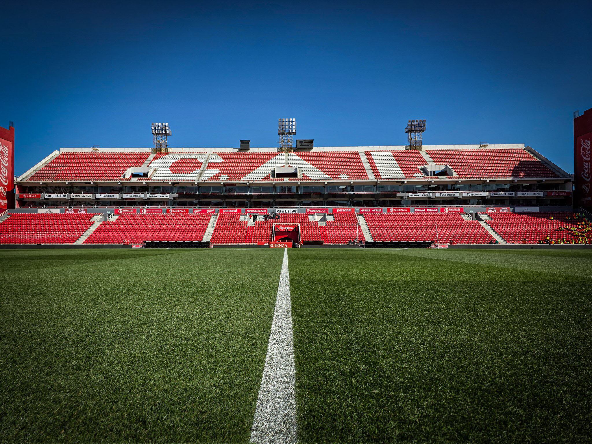 El estadio Libertadores de América-Ricardo Bochini, una escena del crimen.