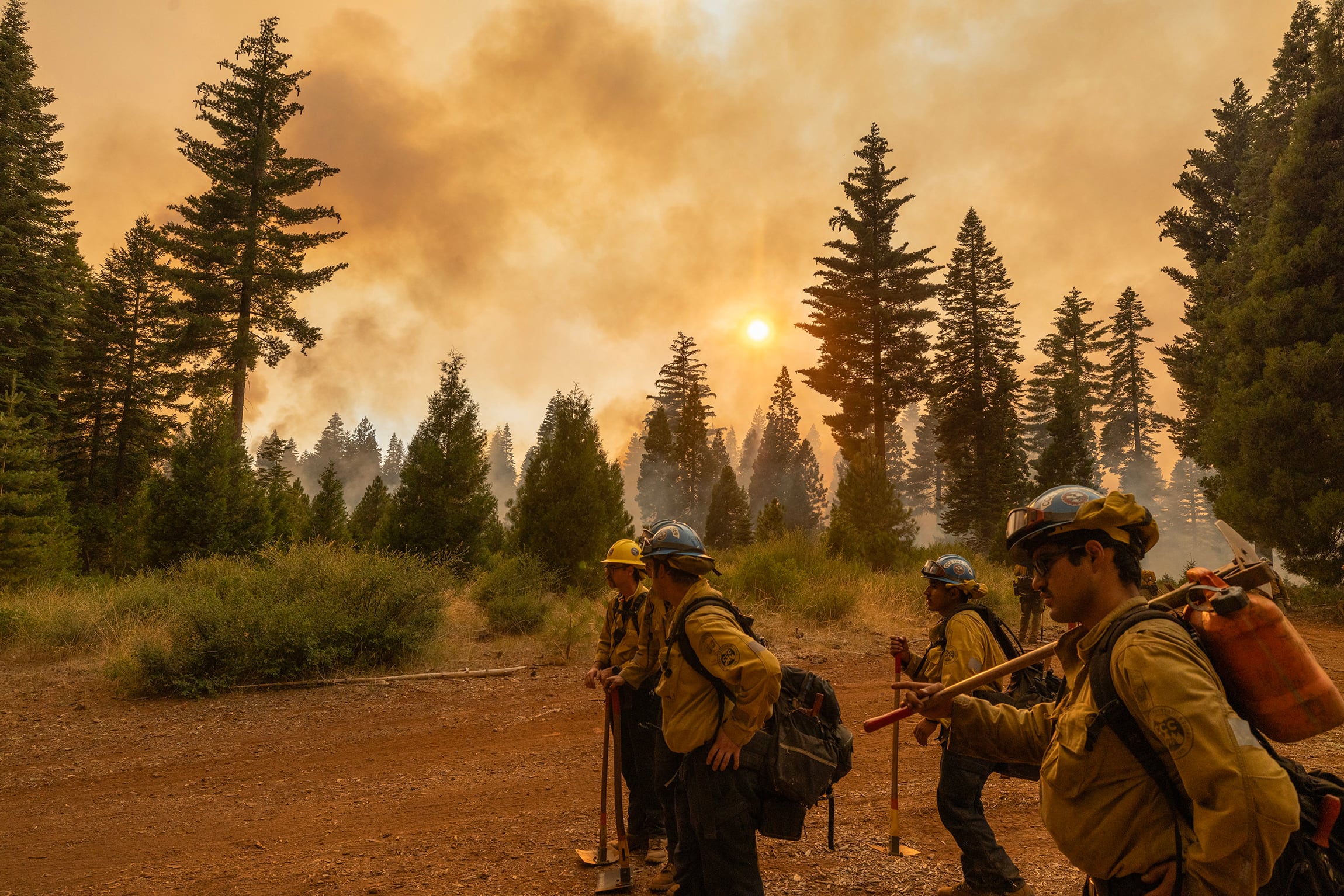 Los fuertes vientos y la vegetación seca alimentaron el fuego que arrasó con alrededor de 30 mil hectáreas en las primeras 24 horas
