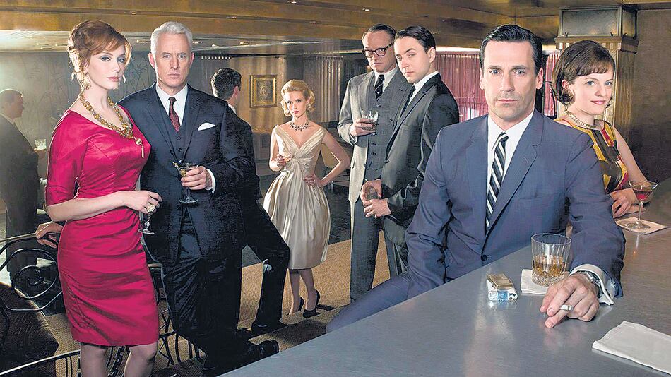 Mad Men. Los cuatro episodios de Los verdaderos hombres... serán emitidos hoy por el Smithsonian Channel.