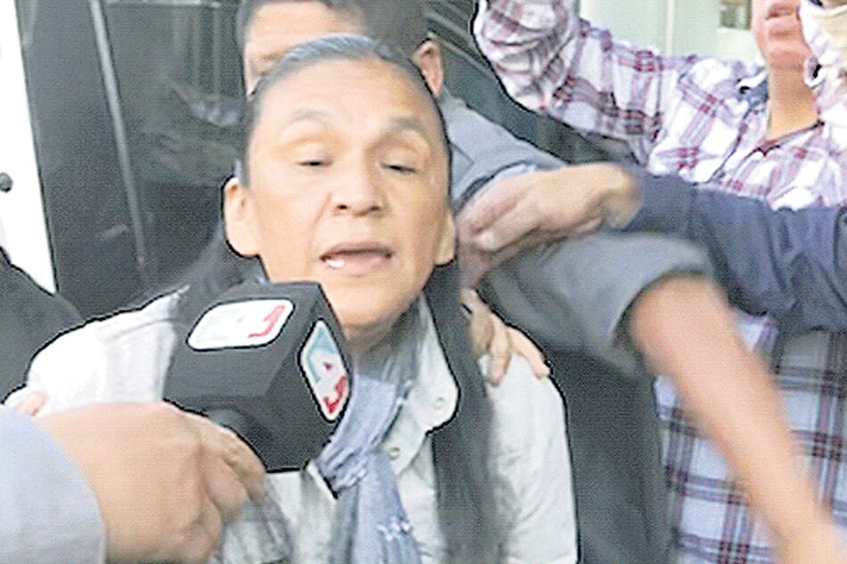 Milagro Sala mantiene una huelga de hambre desde hace ocho días en reclamo por su situación.