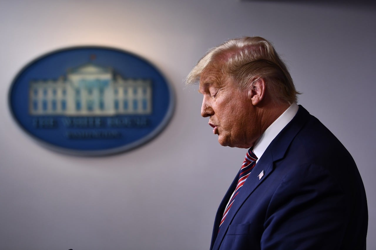 El presidente y candidato a la reelección de Estados Unidos, Donald Trump.