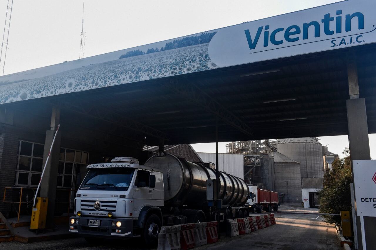 La planta de Vicentin sigue operando, pero supuestamente en manos de terceros.