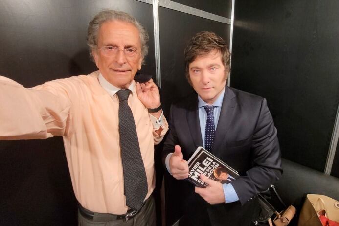 Alberto Benegas Lynch y Javier Milei