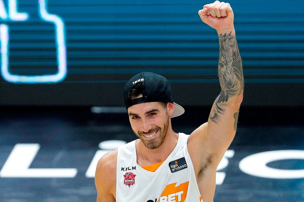 Luca Vildoza, MVP de las últimas finales de la Liga española. 