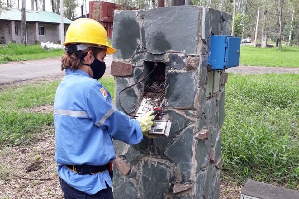 Una de las tantas inspecciones que se hicieron en Campo Timbó.