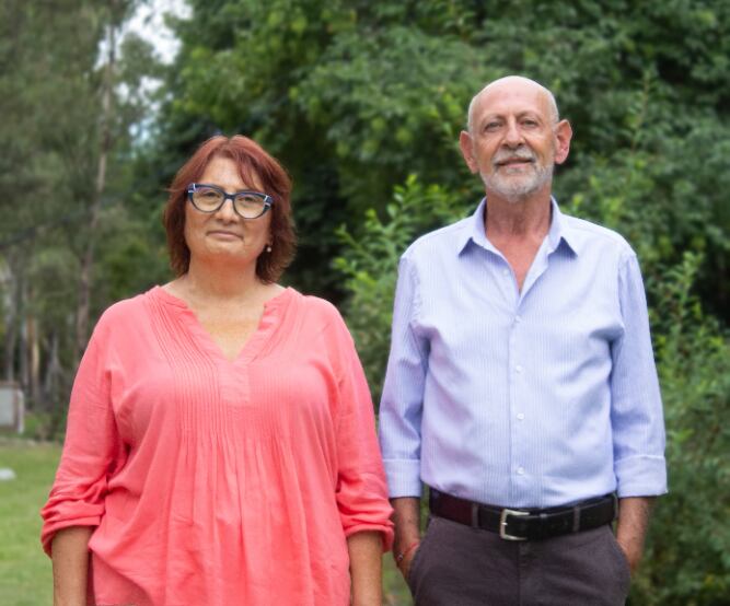 Gabriela Caretta y Julio Nasser