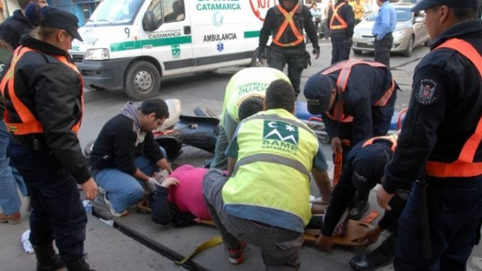 Accidente vial en Catamarca
