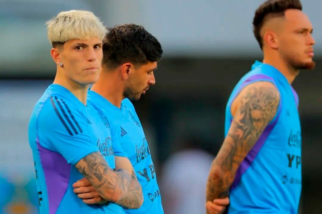 Garnacho no había podido sumarse en la ventana anterior ni jugar el Mundial Sub 20