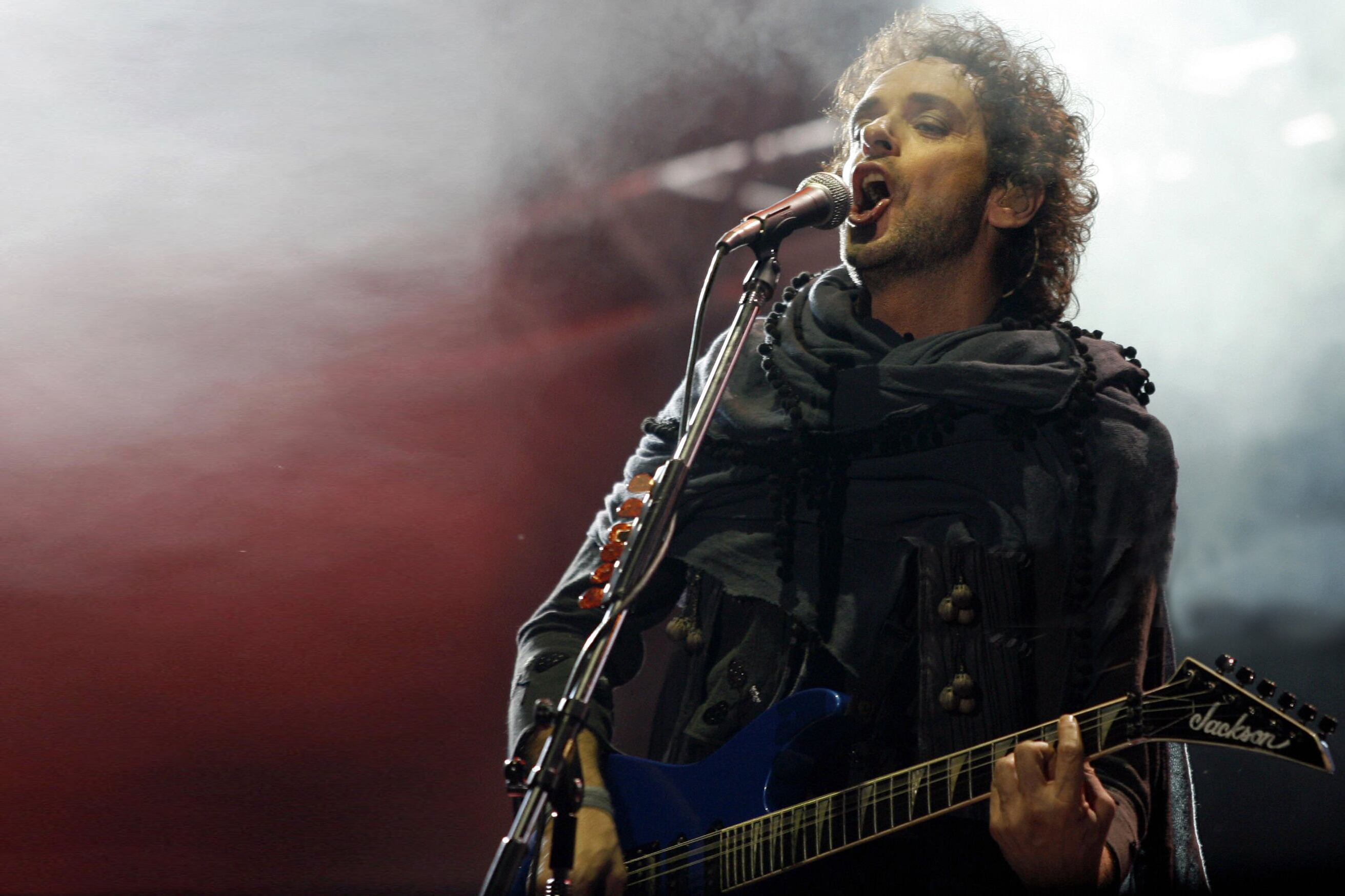 Cerati sufrió en Caracas el ACV que lo dejó inconsciente hasta su muerte.