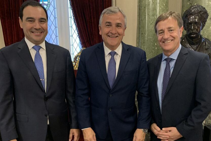 Los gobernadores radciales. Váldes, Morales y Suárez.