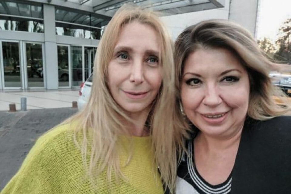 Ninfa Albarenga y Karina Milei