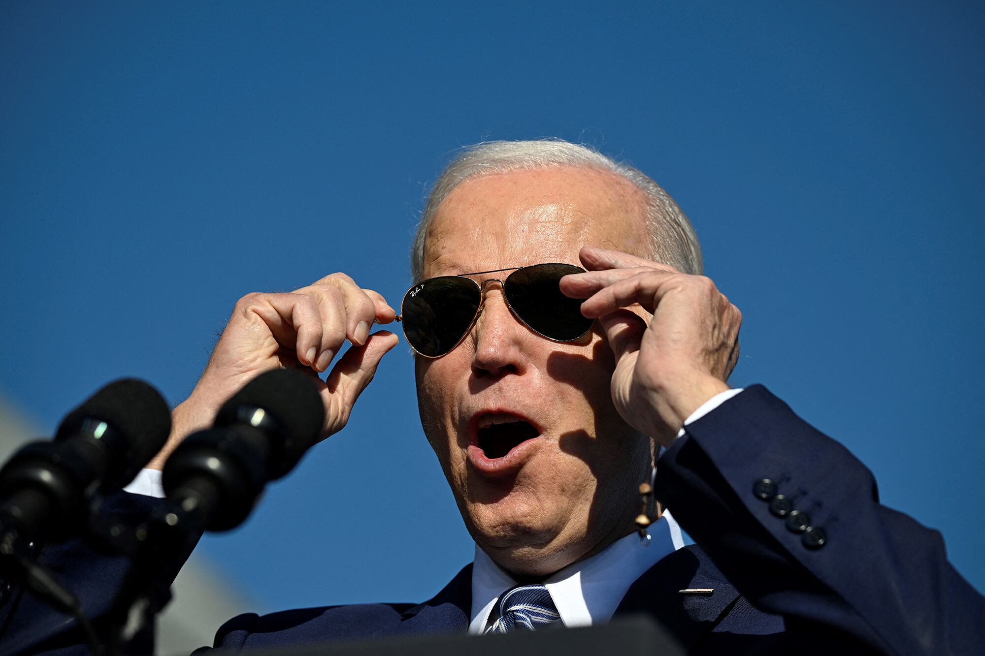 Joe Biden sigue muy de cerca el conflicto en Gaza.