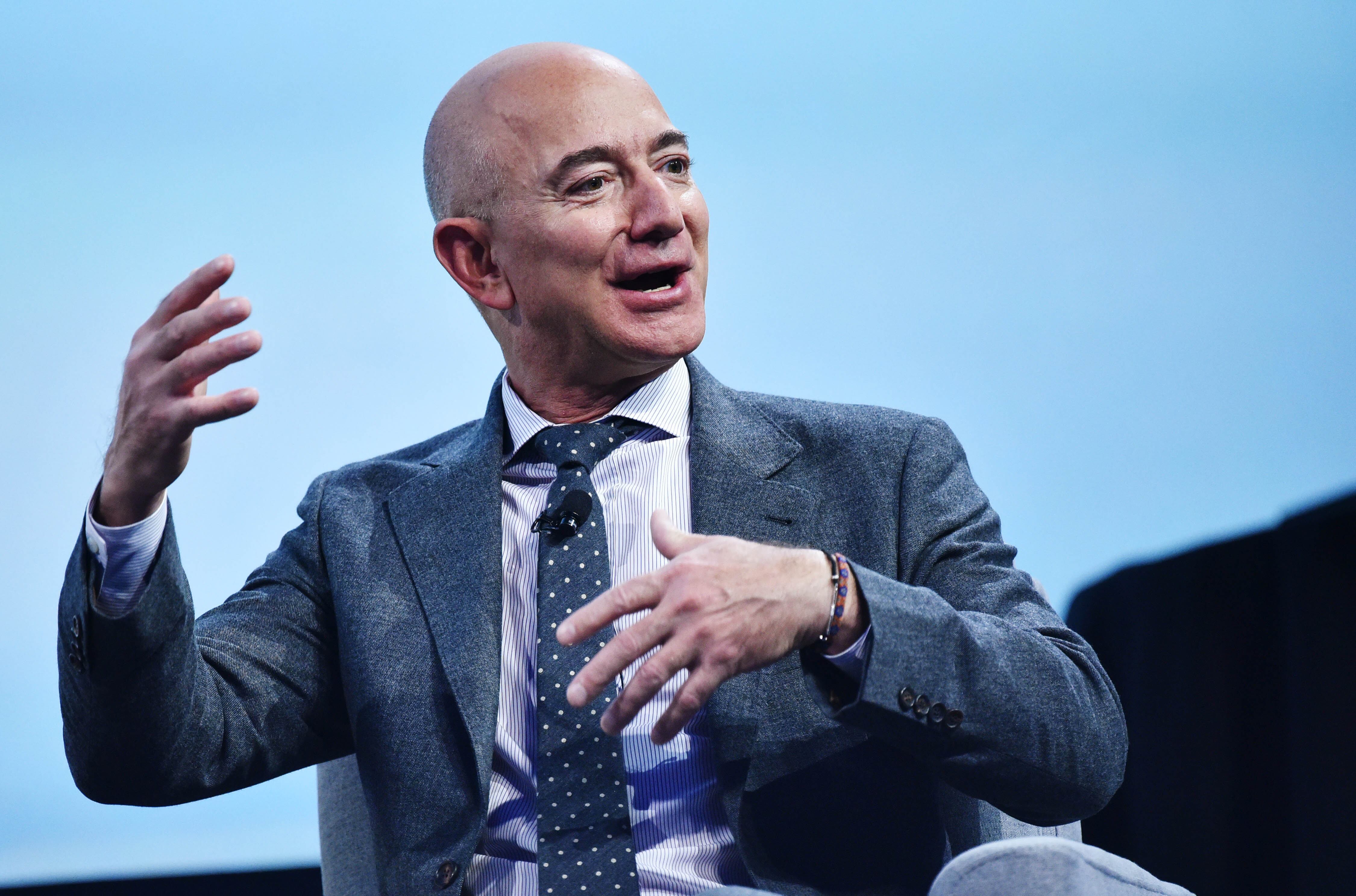 Jeff Bezos, fundador y CEO de Amazon.