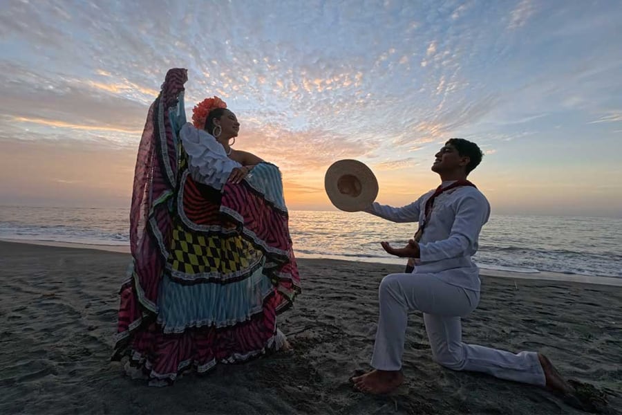 Imagen difundida por el gobierno colombiano con motivo de los 500 años de Santa Marta. Imagen: Ministerio de las Culturas, las Artes y los Saberes.