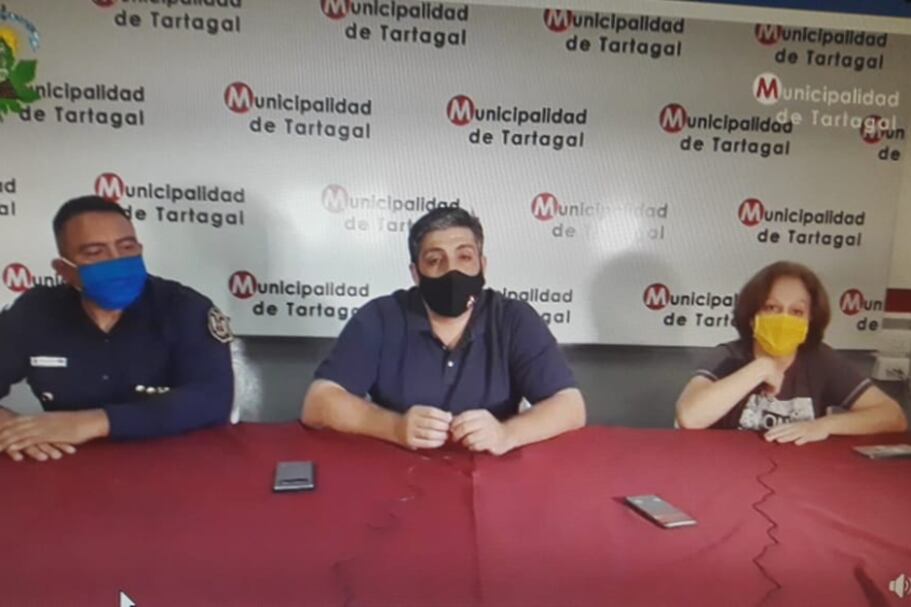 Marcelo Armella, Mario Mimessi y Viviana Heredia