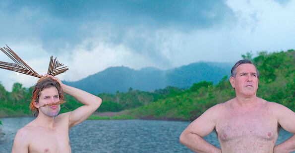 Matthieu Perpoint y Gabriel Chwojnik en una escena de Por el dinero, de Alejo Moguillansky.