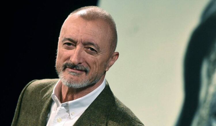Pérez-Reverte, durante la presentación de su último libro.