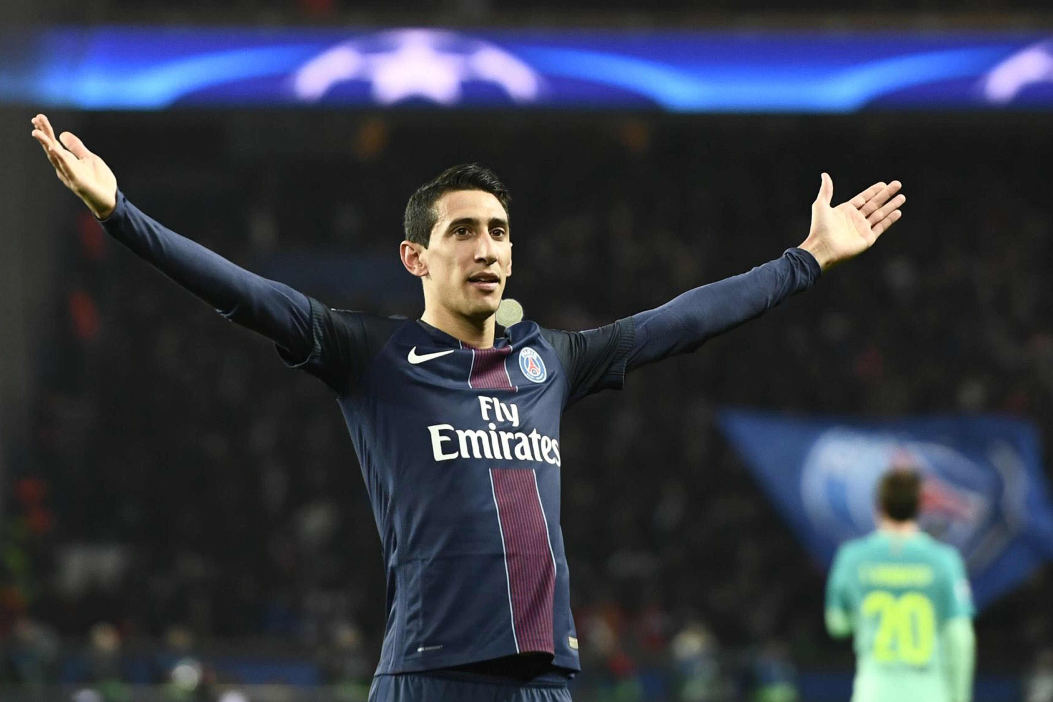 Angel Di María, jugador del Paris-Saint Germain.