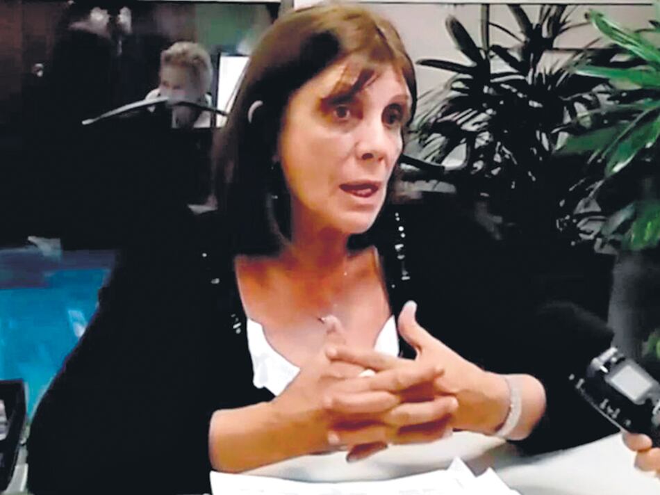 La diputada del FpV, Teresa García, una de las firmantes del pedido sobre la jueza Mentasty
