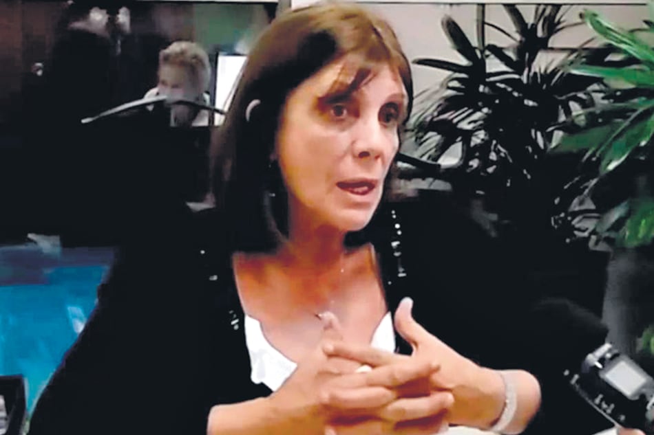 La diputada del FpV, Teresa García, una de las firmantes del pedido sobre la jueza Mentasty